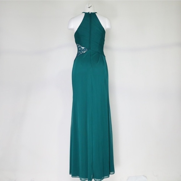 David's Bridal High-Neck Mesh Dress w/ Lace
Inset Bridesmaid/Prom/Formal - Picture 5 of 16